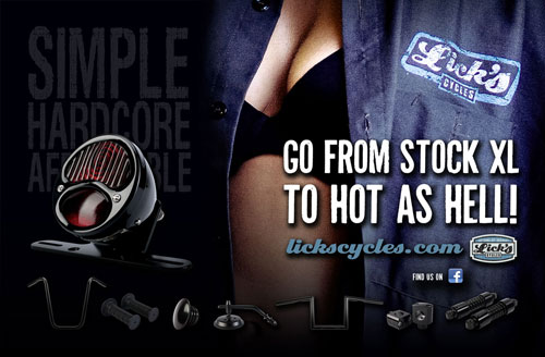 Licks Cycles - New Ad Campaign